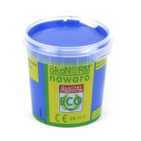Fingerfarbe nawaro, Becher 150g - blau