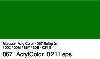 Marabu Acryl Color, Saftgrün 067, 100 ml
