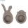 Silikon Gießform "Happy Egg", 14,5x26x2cm, 4 Formen, Box 1Stück