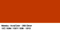 Marabu Acryl Color, Ocker 283, 100 ml