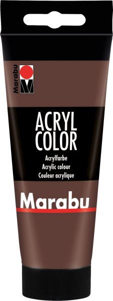 Marabu Acryl Color, Mittelbraun 040, 100 ml