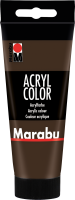 Marabu Acryl Color, Dunkelbraun 045, 100 ml