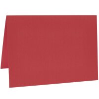 Paper Poetry Luxury Karte A5 Rot 220 g/m² FSC MIX