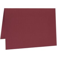 Paper Poetry Luxury Karte A5 Weinrot 220 g/m² FSC MIX