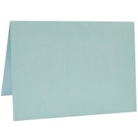Paper Poetry Luxury Karte A5 Türkis 220 g/m²...