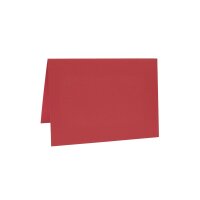 Paper Poetry Luxury Karte A6 Rot 220 g/m² FSC MIX