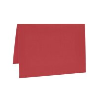 Paper Poetry Luxury Karte B6 Rot 220 g/m² FSC MIX