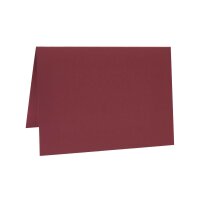 Paper Poetry Luxury Karte B6 Weinrot 220 g/m² FSC MIX