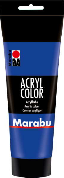 Marabu Acryl Color, Ultramarinblau dunkel 055, 225 ml