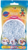 Perlenbeutel 1000stk. Leuchtfarbe Blau