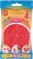 Perlenbtl.1000 St. neon-rot