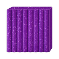 Mod.masse Fimo effect lila glitter