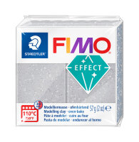 Mod.masse Fimo effect silber glitte