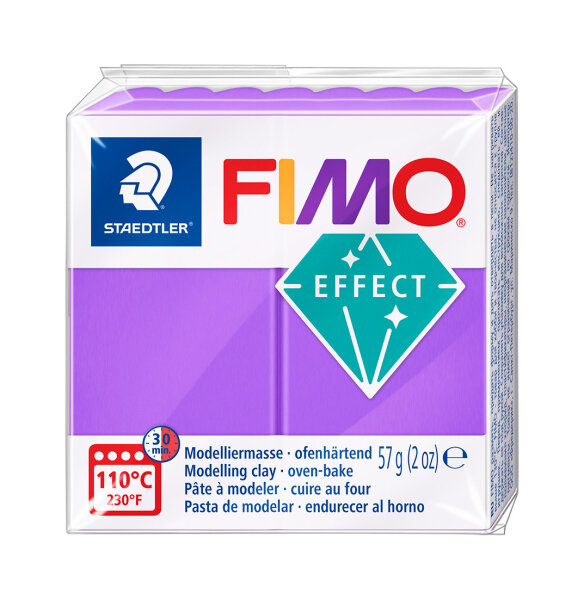 Mod.masse Fimo effect lila transluz